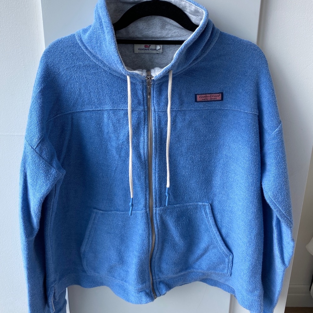 Vineyard Vines Light Blue Women’s Zip-up